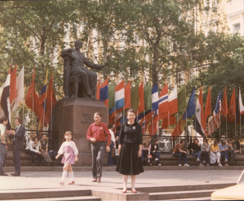 Ida Gotkovsky in Moscow -1984