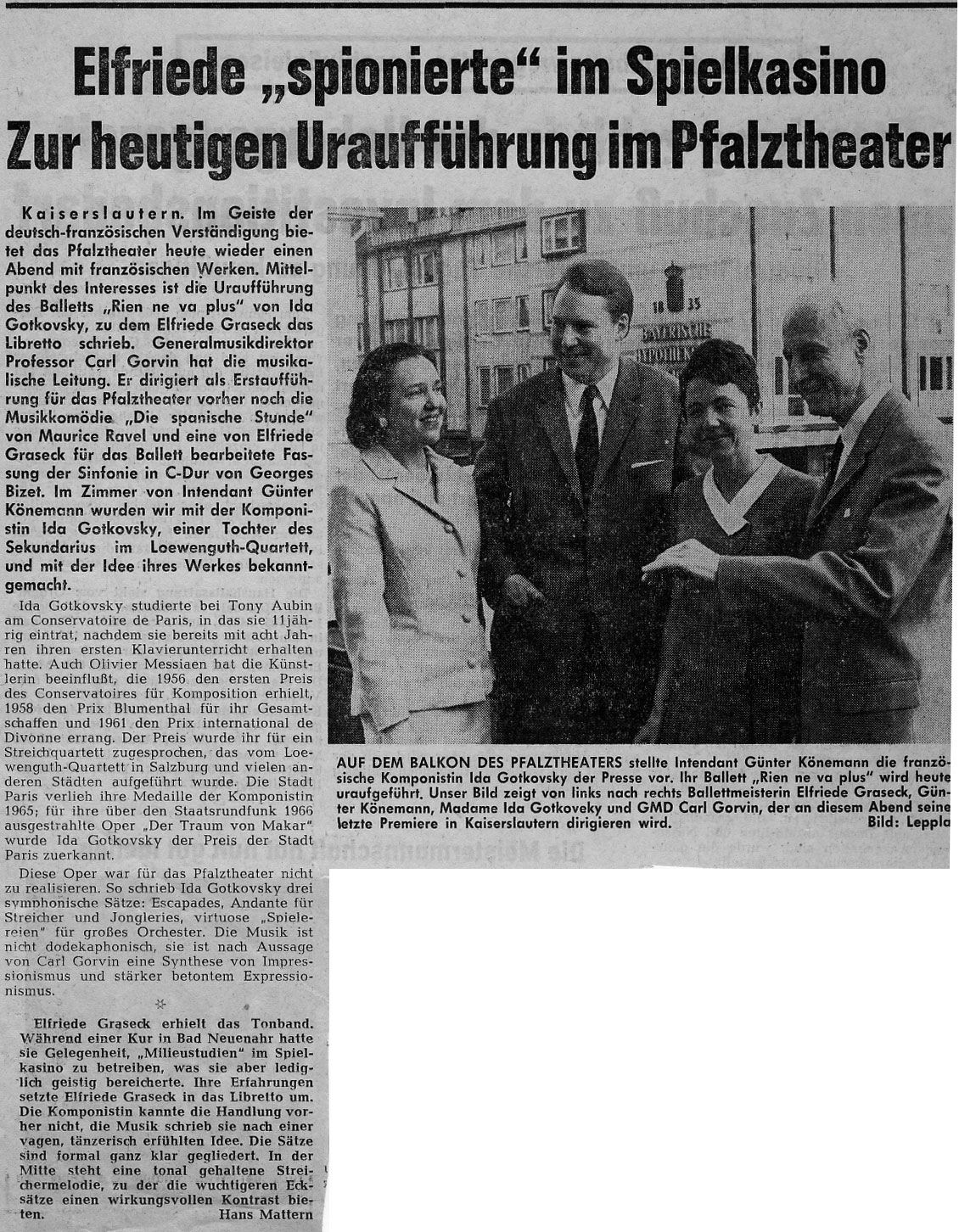 Pfalziche Volkszeitung